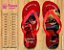 Chinelo Personalizado Aniversário LADY BUG - Imagem 1