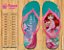 Chinelo Personalizado Aniversário Pequena Sereia Ariel - Imagem 1