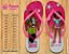 Chinelo Personalizado Aniversário Barbie Negra - Imagem 2