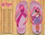 Chinelo Personalizado Outubro Rosa - Imagem 1