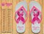 Chinelo Personalizado Outubro Rosa - Imagem 1