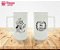 Caneca De Chopp Casamento Com Bonequinhos - Imagem 1