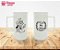 Caneca De Chopp Casamento Com Bonequinhos - Imagem 1