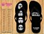 Chinelo Personalizado Aniversário Star Wars - Imagem 1