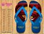 Chinelo Personalizado Aniversário SuperMan - Imagem 1