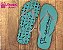 Chinelo Tiffany Personalizado De Odontologia - Imagem 1