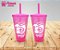 Copo Twister  Personalizado Serie Descendentes - Imagem 1