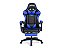 CADEIRA GAMER PCTOP RACER AZUL C/ DESCANSO DE PE - SE1006E - Imagem 1