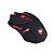 Kit Gamer Redragon Mouse s/ Fio e Mousepad - Preto / Vermelho (M601WL-Ba) - Imagem 2