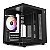 Gabinete Gamer Aquario Atom, Mini-Tower, Lateral de Vidro, Com 1 Fan, Preto, PG-ATOM-BK - Imagem 1