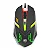 Mouse Gamer TGT GM25, Rainbow, 2400DPI, 4 Botoes, Preto - Imagem 1