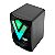 Caixa de Som RGB 2x3W RMS, USB, Preto, - Imagem 5