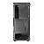 Gabinete Gamer HX310, Mid-Tower, Lateral de Vidro, Com 2 Fans, Preto - Imagem 3