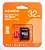 Cartao de Memoria Adata Class10, 32GB, Micro SDXC I, UHS-I, Com adaptador, AUSDH32GUICL10-RA1 - Imagem 1