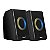 Caixa de Som Eryx, RGB, 2x3W RMS, Preto - Imagem 1