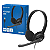 HEADSET C/ MICROFONE USB BH101B - PRETO ( ESCRITORIO ) - Imagem 1