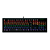 Teclado Mecânico Gamer , Switch Blue, Rainbow, ABNT2, Black X-zone - Imagem 1