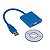 Cabo Conversor USB para VGA Notebook, Projetor, Desktop, Monitor, Multitelas - Imagem 3