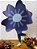 Tapete Playmat Botanyca Capuchinha Azul - Imagem 1