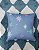 Capa de Almofada 43x43 - Perto do Mar - Céu de Estrelas Azul - Imagem 1