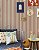 Papel de Parede Listrado Mini - Coral - Imagem 1