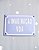 Placa Esmaltada - 12cm x 18cm - A Imaginação Voa - Azul Claro - Imagem 1
