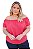 Blusa Ciganinha Plus Size Lisa em Viscose 81100 - Imagem 4