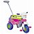 Triciclo Tico Tico Bichos Rosa C/ Som e Luzes - Magic Toys - Imagem 3