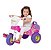 Triciclo Tico Tico Bichos Rosa C/ Som e Luzes - Magic Toys - Imagem 2