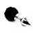 Plug Anal Em Metal Com Pompom Colorido - Imagem 1