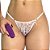 Calcinha Com Bullet Vibratório Pimenta Sexy - Branco - Imagem 1