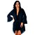 Conjunto Manu Camisola E Robe Pimenta Sexy - Preto - Imagem 1