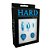 Kit Luxo Plug Anal Pequeno Com 4 Bases Diferentes Hard - Azul - Imagem 1
