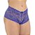 Calcinha Calesson Shortinho Em Renda Com Lacinho Patitex - Azul Claro - Imagem 1