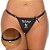 Kit Calcinha C/ Frases Picantes E Chocker Pimenta Sexy - Imagem 1