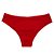 Calcinha Microfibra Lisa Modelo Tanga Com Lateral Fina Rexton - Vermelho - Imagem 1