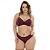 Conjunto Sensual Cris Plus Size Patitex - Vinho - Imagem 1