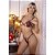 Conjunto Bicolor Rendado Sem Bojo Hot Love - Imagem 1