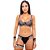 Conjunto Bicolor Com Bracelete E Persex Hot Love - Preto Com Nude - Imagem 1