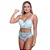 Lingerie Sensual Conjunto Dani Bicolor Patitex - Branco Com Verde Água - Imagem 1