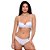 Conjunto Sensual Com Sutiã Bojo Fita E Calcinha Patitex - Branco - Imagem 1