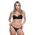 Conjunto Sensual Bicolor Hot Love - Preto Com Verde - Imagem 1