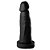 Pênis Maciço 14 X 3,6 Cm Soulsex - Preto - Imagem 1