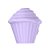 Vibrador De Clitóris Cupcake Com Pulsação Sexy Import - Roxo - Imagem 1