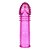 Capa Peniana Expansora Colors 14cm La Pimienta | loja fetiches Sex Shop - Rosa - Imagem 1