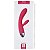 Vibrador Lorna Red com Estimulador Clitoriano e Sensor de Toque - Svakom - Imagem 4