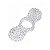 Anel Peniano Com Estimulador Duplo Hot Flowers - Transparente - Imagem 2