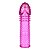 Capa Peniana Expansora Colors 14cm La Pimienta Sex Shop - Rosa - Imagem 2