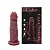Capa Peniana Cyber 18 X 4cm K Gel - Chocolate - Imagem 1