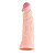 Capa Peniana Com Textura 18,6 4,0cm Sexy Import - Bege - Imagem 1